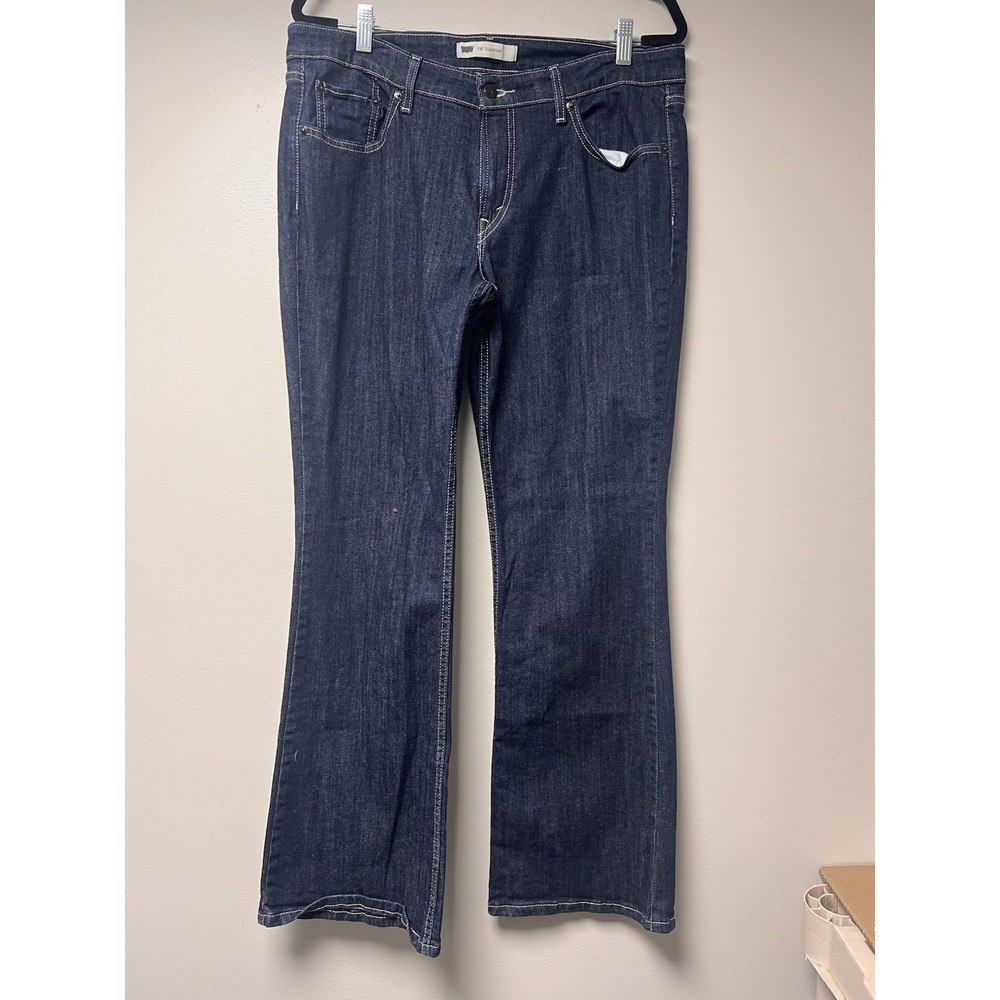Levi 518 Super low Women's Blue‎ Jeans Size 15